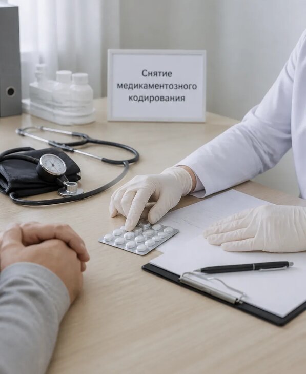 Снятие медикаментозного кодирования в Печоре от 5091 р. | Медзона